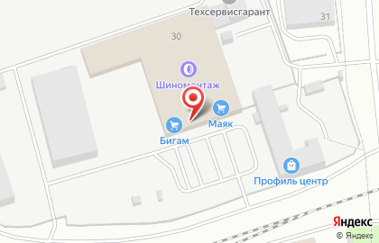 Центр пиломатериалов Русский лес в Вологде на карте