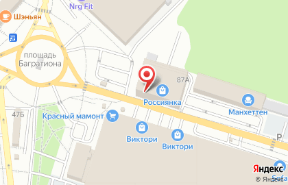 Парикмастерский магазин в Советском районе на карте