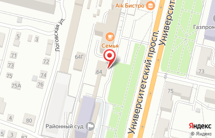 Советский районный отдел службы судебных приставов г. Волгограда на карте