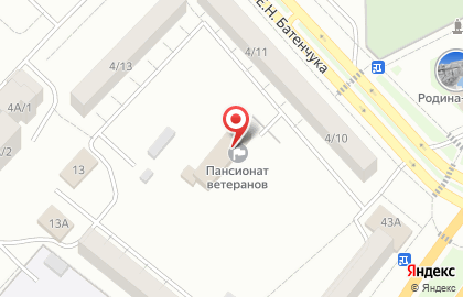 Пансионат для ветеранов труда в Набережных Челнах на карте