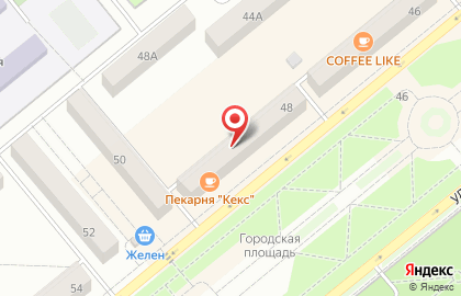 Салон сотовой связи Билайн на улице Ленина на карте
