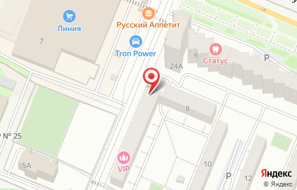 Многопрофильная фирма в Железнодорожном районе на карте