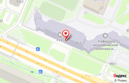 Государственный университет управления в Москве на карте