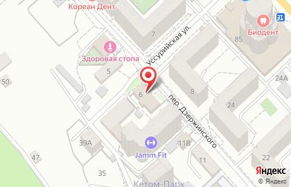 Хабаровский городской центр хранения документов на карте