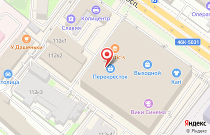Магазин детских товаров Кораблик на Октябрьском проспекте на карте
