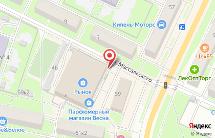 Магазин цветов в Красном Селе на карте