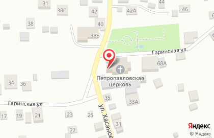 Храм первоверховных апостолов Петра и Павла в Зеленодольске на карте