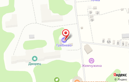 Усадьба Гребнево на карте