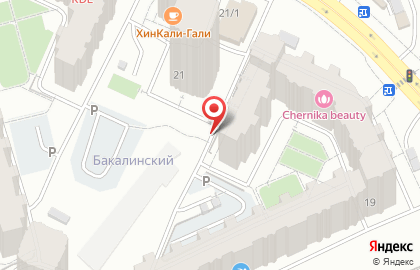 Компания Эксперт-Строй на Бакалинской улице на карте