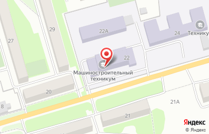 Болоховский машиностроительный техникум в Болохово на карте