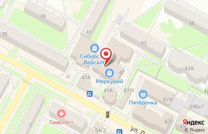 Сеть пунктов заказа и выдачи интернет-заявок Эльдорадо на улице Ленина на карте
