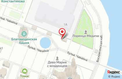 Трактир родной кухни Теплая речка в Йошкар-Оле на карте