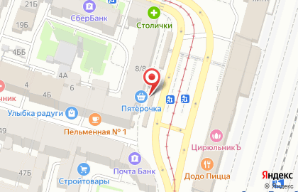 Салон связи МегаФон в Калининском районе на карте