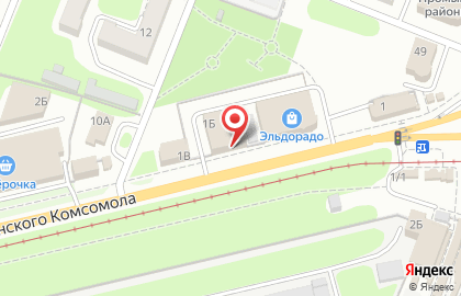 Магазин Fix Price на проспекте Ленинского Комсомола на карте