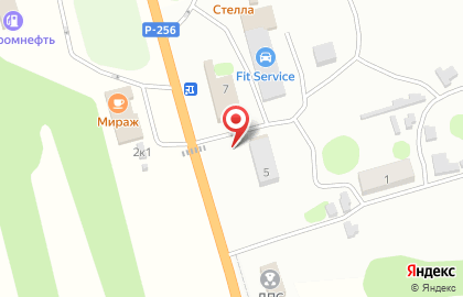 Кафе быстрого питания Дядя Дёнер в Новосибирске на карте