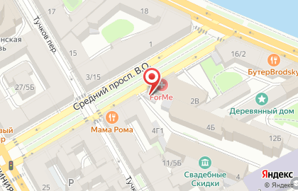 Санкт-Петербургский центр электросвязи на карте