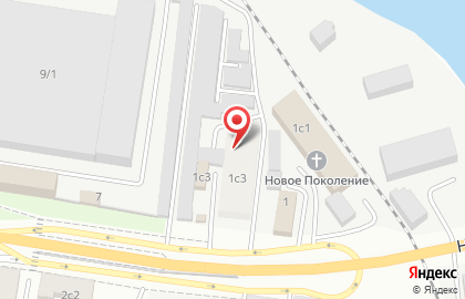 Авторемонтная мастерская на улице Горького на карте