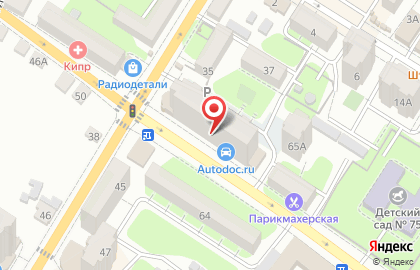 Суши-бар Саюри на Петровской улице на карте