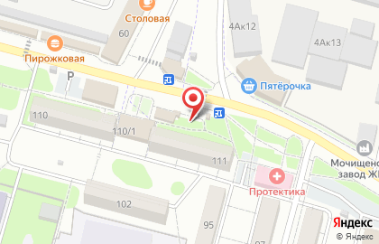 Киоск фастфудной продукции в Заельцовском районе на карте