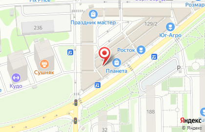 Магазин хозяйственных товаров в ТЦ Планета на карте