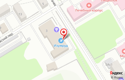 Спортивно-образовательная академия Рекорд в Орджоникидзевском районе на карте