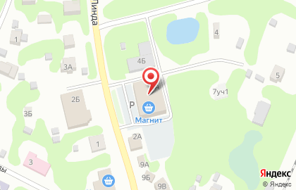 Супермаркет FIX price на улице Красная Линда на карте