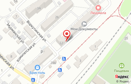Супермаркет Покупочка в Ворошиловском районе на карте