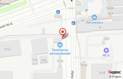 Автосервис в Москве на карте