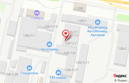 Автокомплекс по продаже автозапчастей и ремонту автомобилей Реновод на улице Дружбы на карте
