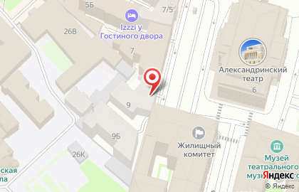 Жилищный комитет г. Санкт-Петербурга Организационно-распорядительный отдел на карте