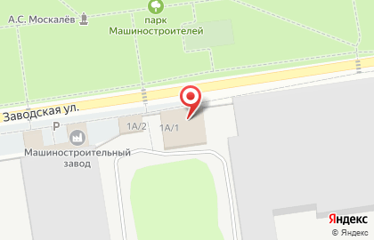 Производственная фирма Кедр-Маркетинг на Заводской улице на карте