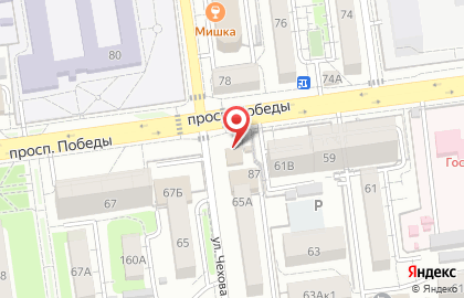 ООО Россиянка на проспекте Победы на карте