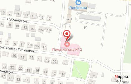 Поликлиника № 2 лискинской центральной районной больницы на карте