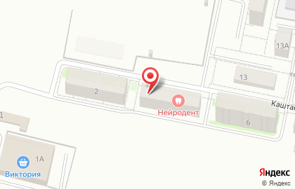 Продуктовый магазин Каштан на Каштановой улице на карте