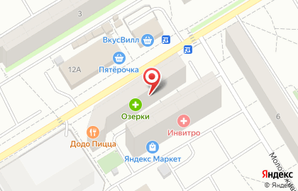 Магазин по продаже штор карнизов и швейной фурнитуры в Санкт-Петербурге на карте