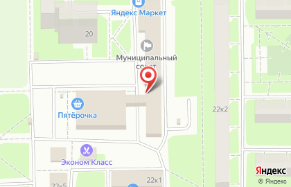 Продовольственный магазин Солнышко на улице Партизана Германа на карте