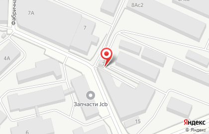 Торговая компания Принсипал-БМ на Фабричной улице на карте