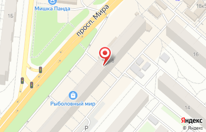 Банкомат Возрождение на проспекте Мира во Фрязино на карте