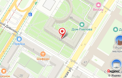 Банкомат, Поволжский банк Сбербанка России, ОАО, Волгоградское отделение №8621 в Центральном районе на карте