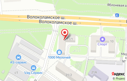 Торгово-ремонтная фирма Торгово-ремонтная компания на Волоколамском шоссе на карте