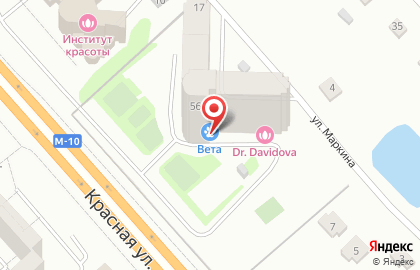 Ветаклиник в Солнечногорске на карте