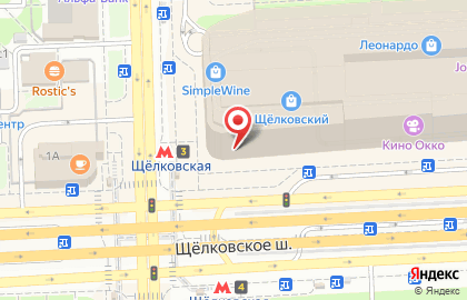 Бургерная #farш на Щёлковском шоссе на карте