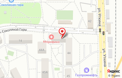 Медицинский центр Мпрофико на Шоссе Энтузиастов на карте