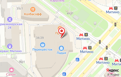 Ресторан Теремок на Дубравной улице на карте