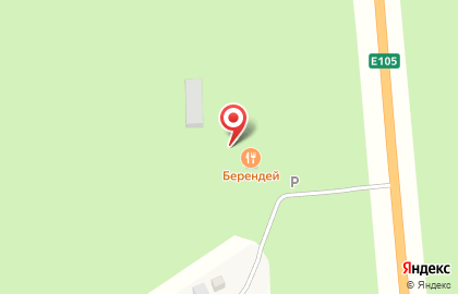 Берендей в Привокзальном переулке на карте