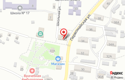 Участковый пункт полиции на ​Первомайской, 31 на карте
