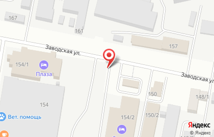 Сауна на Заводской на карте