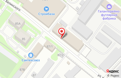 Центр детейлинга Ds_pskov на улице Белинского на карте