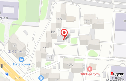 Продуктовый мини-маркет Добрыня на улице Штахановского на карте