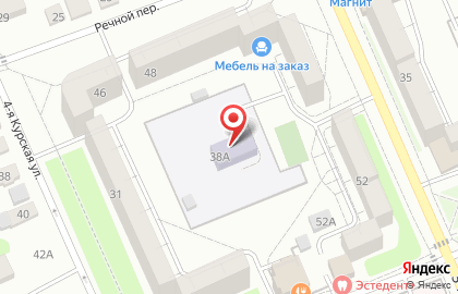 Детский сад №15 в Железнодорожном районе на карте